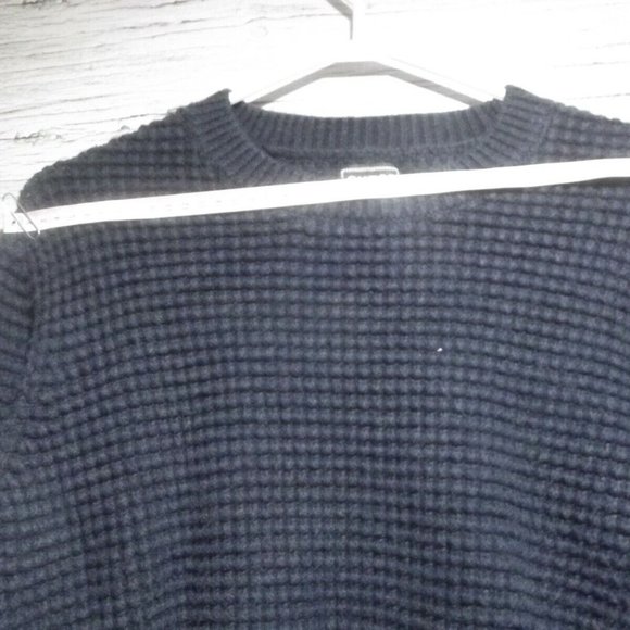 Guess Men's Blue Crew Neck Knit Pullover Long Sleeve Sweater Size M - Picture 5 of 7